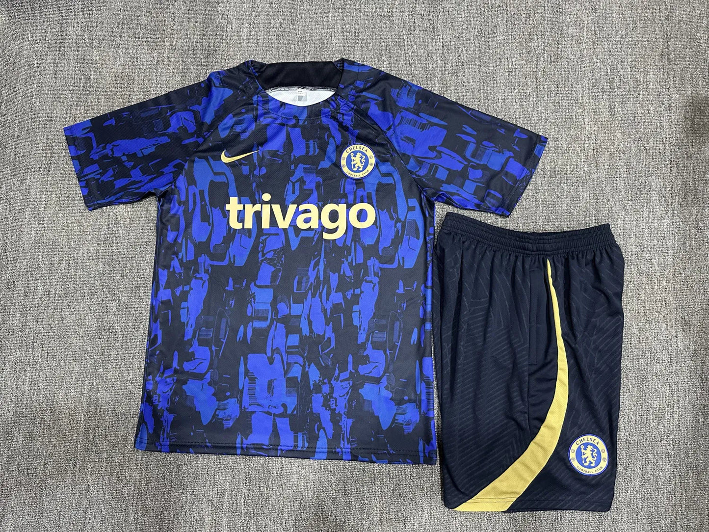 23-24 Chelsea Camouflage Training Short Sleeve Suit