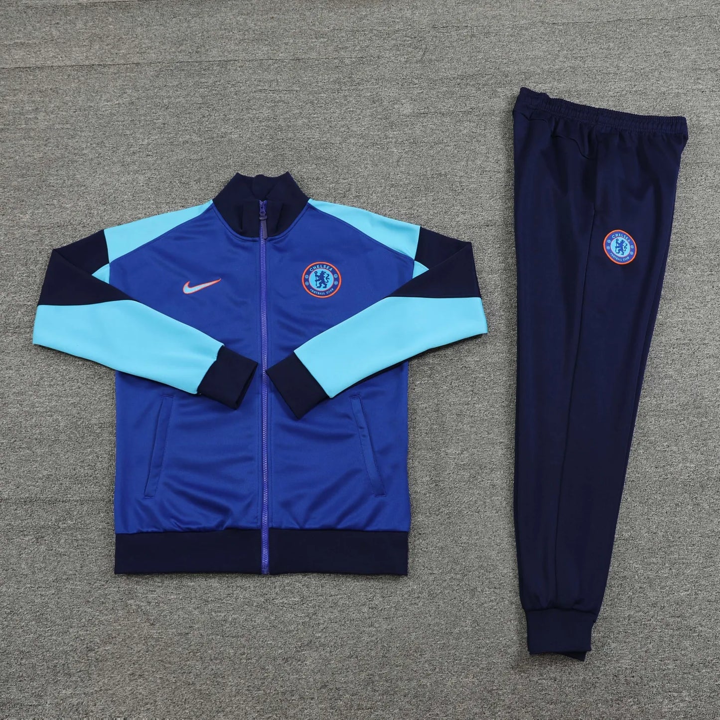 24-25 Chelsea Blue Jacket Tracksuit