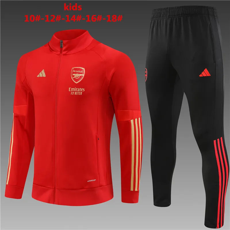 23-24 Arsenal Red Jacket Suit