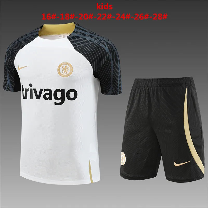 23-24 Chelsea Training Short Sleeve Suit