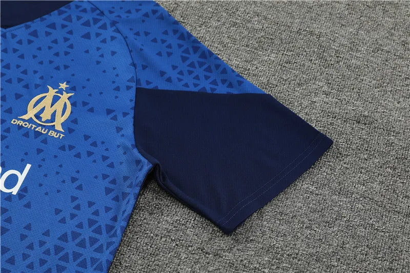 23-24 Olympique Marseille Training Short Sleeve Suit