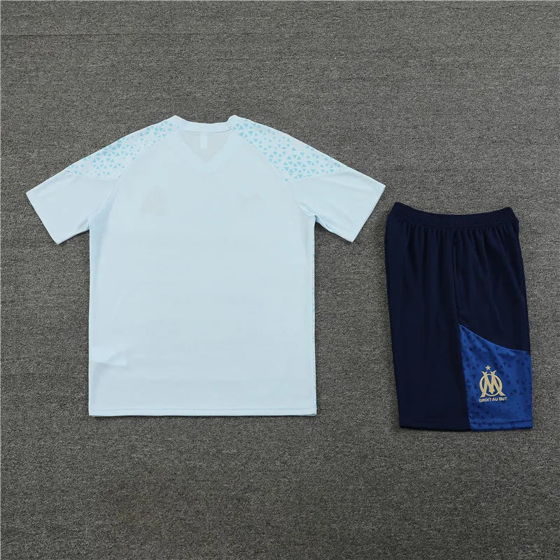 23-24 Olympique Marseille Training Short Sleeve Suit