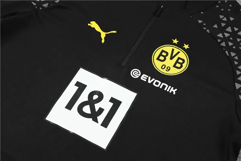 23-24 Borussia Dortmund Black Training Suit