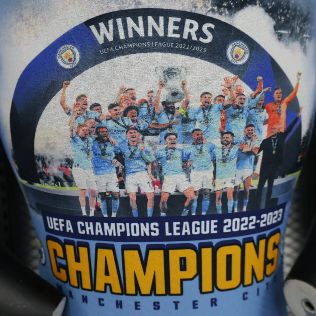 2023 Manchester City UEFA Champions League Winners Jersey