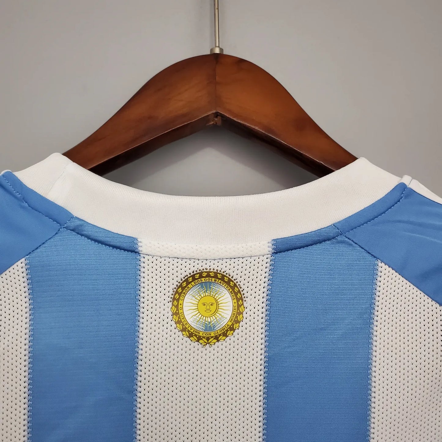 2010 World Cup Argentina Home Retro Jersey