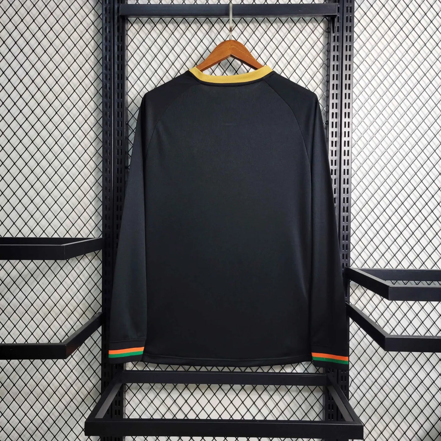 23-24 Venezia Black Long Sleeve Training Jersey