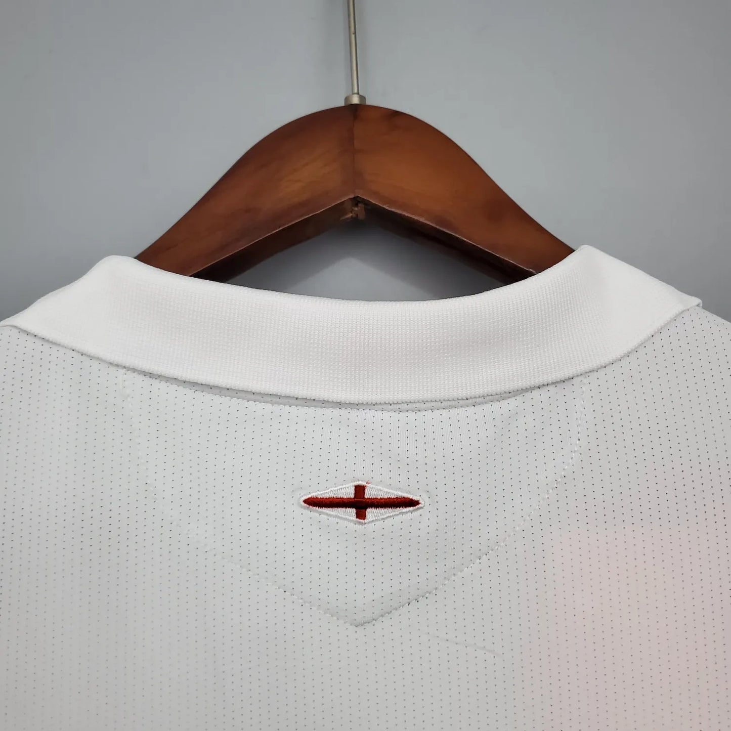 2006 England Home White Retro Jersey