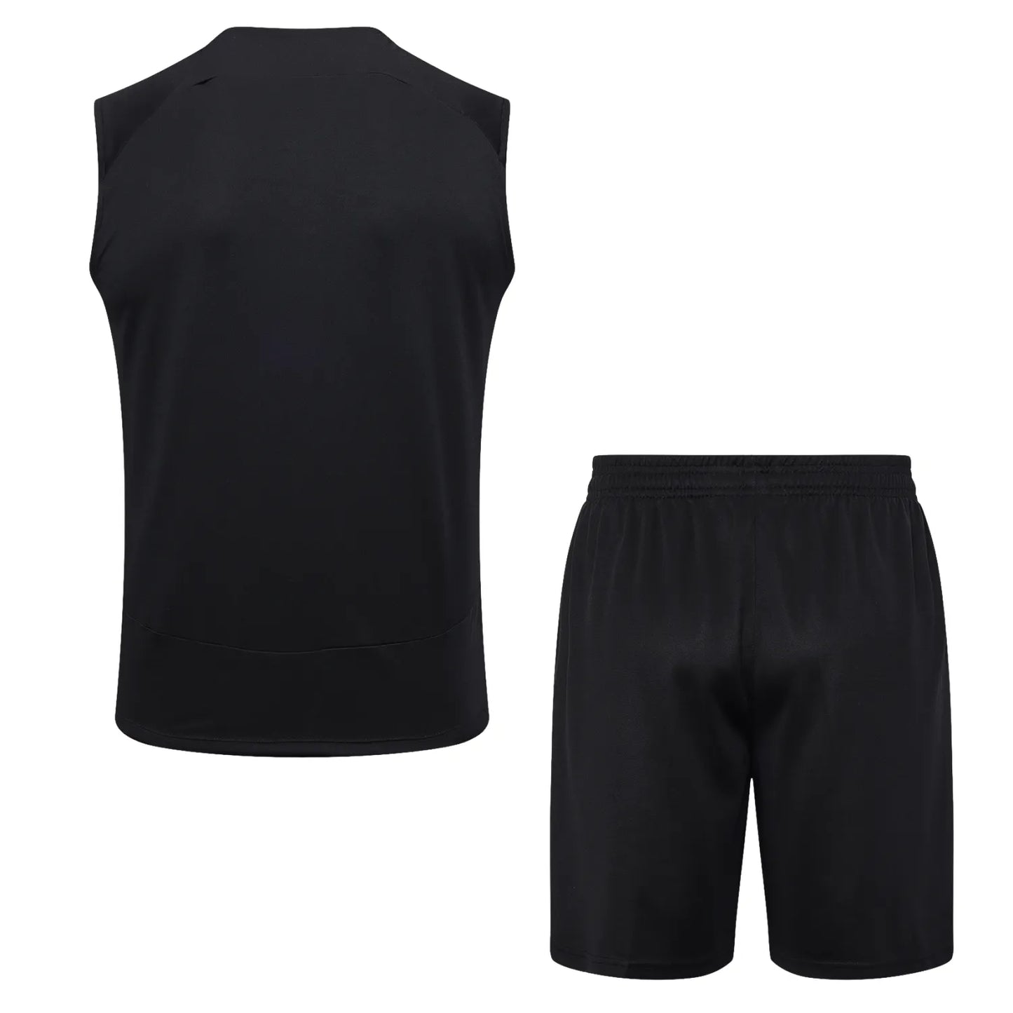 23-24 Corinthians Black Training Vest Suit