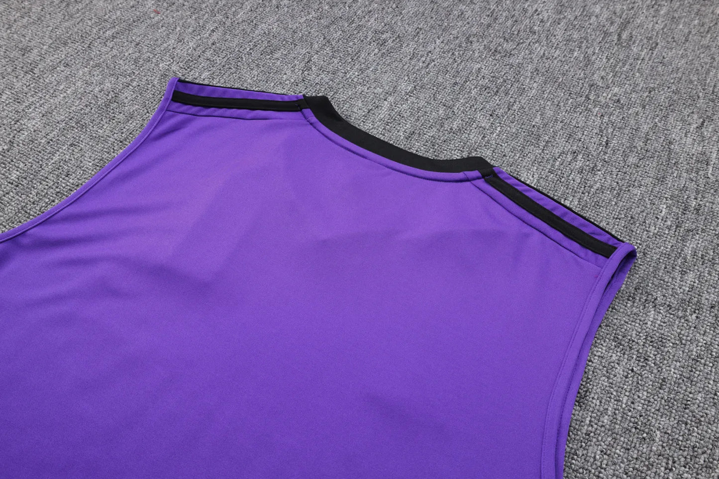 23-24 Real Madrid purple Training Vest Suit