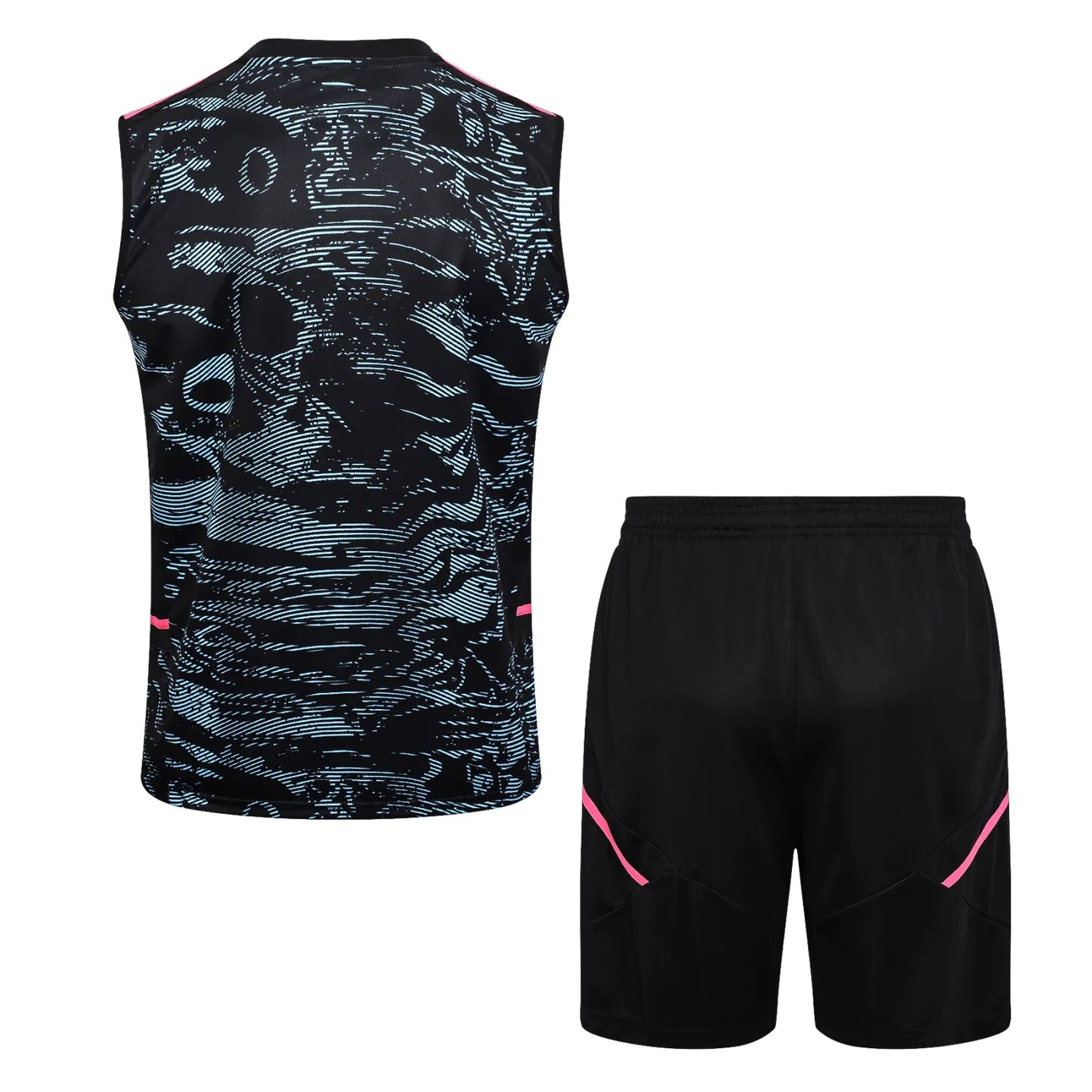 23-24 Arsenal New Black Training Vest Suit