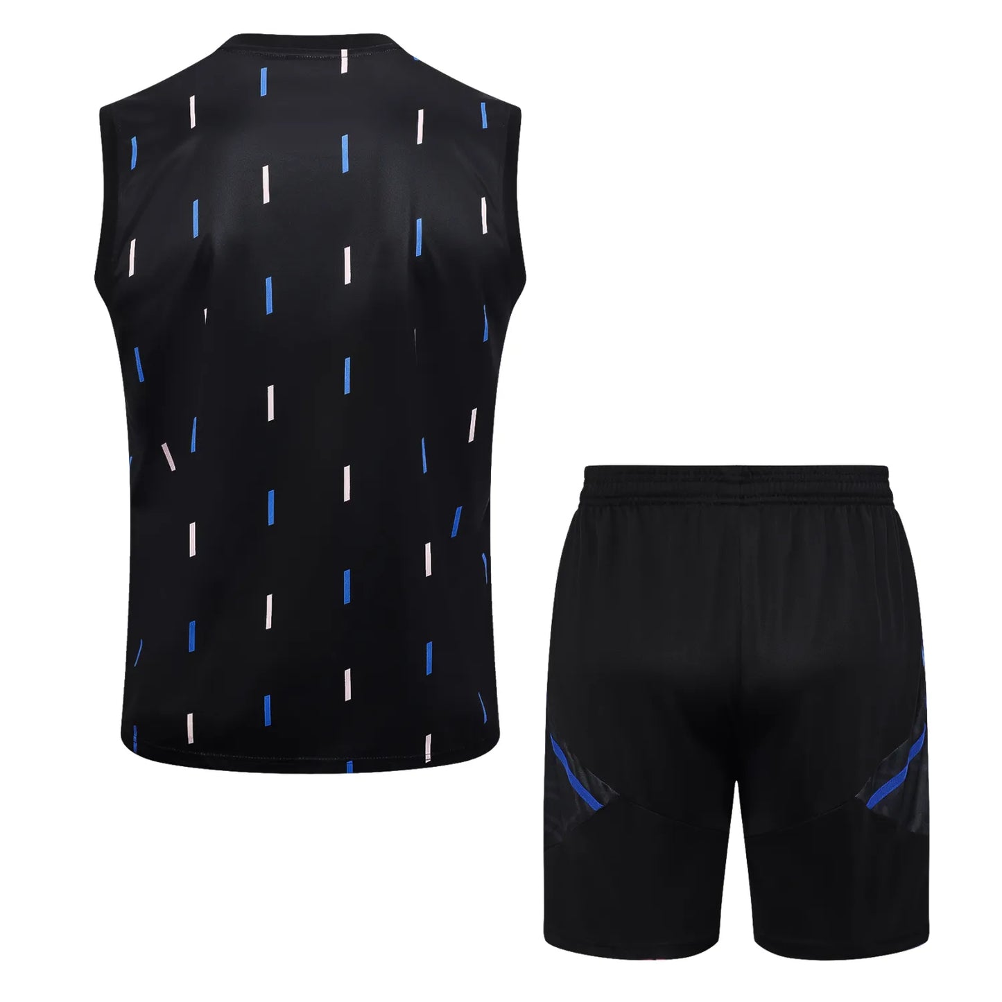 23-24 Manchester United Black Training Vest Suit