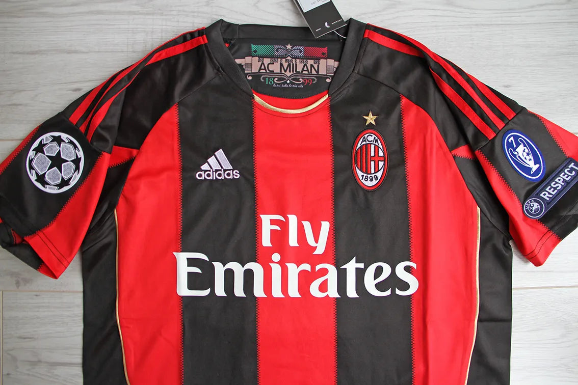10-11 AC Milan Home Retro Fans Jersey