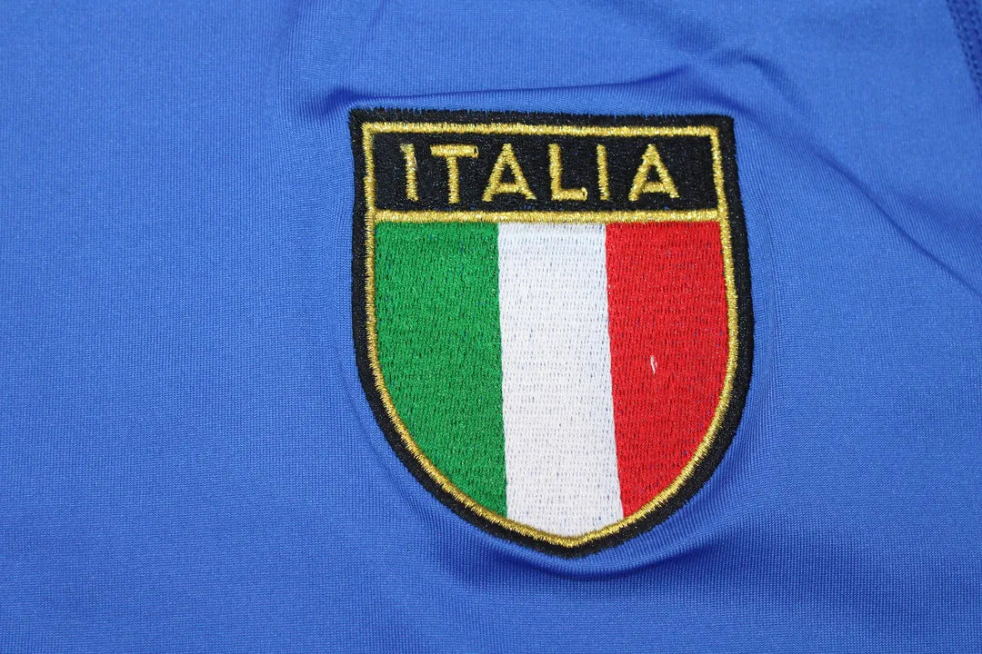 2000 Italy Home Long Sleeve Retro Jersey