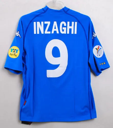 2000 Italy Home Long Sleeve Retro Jersey