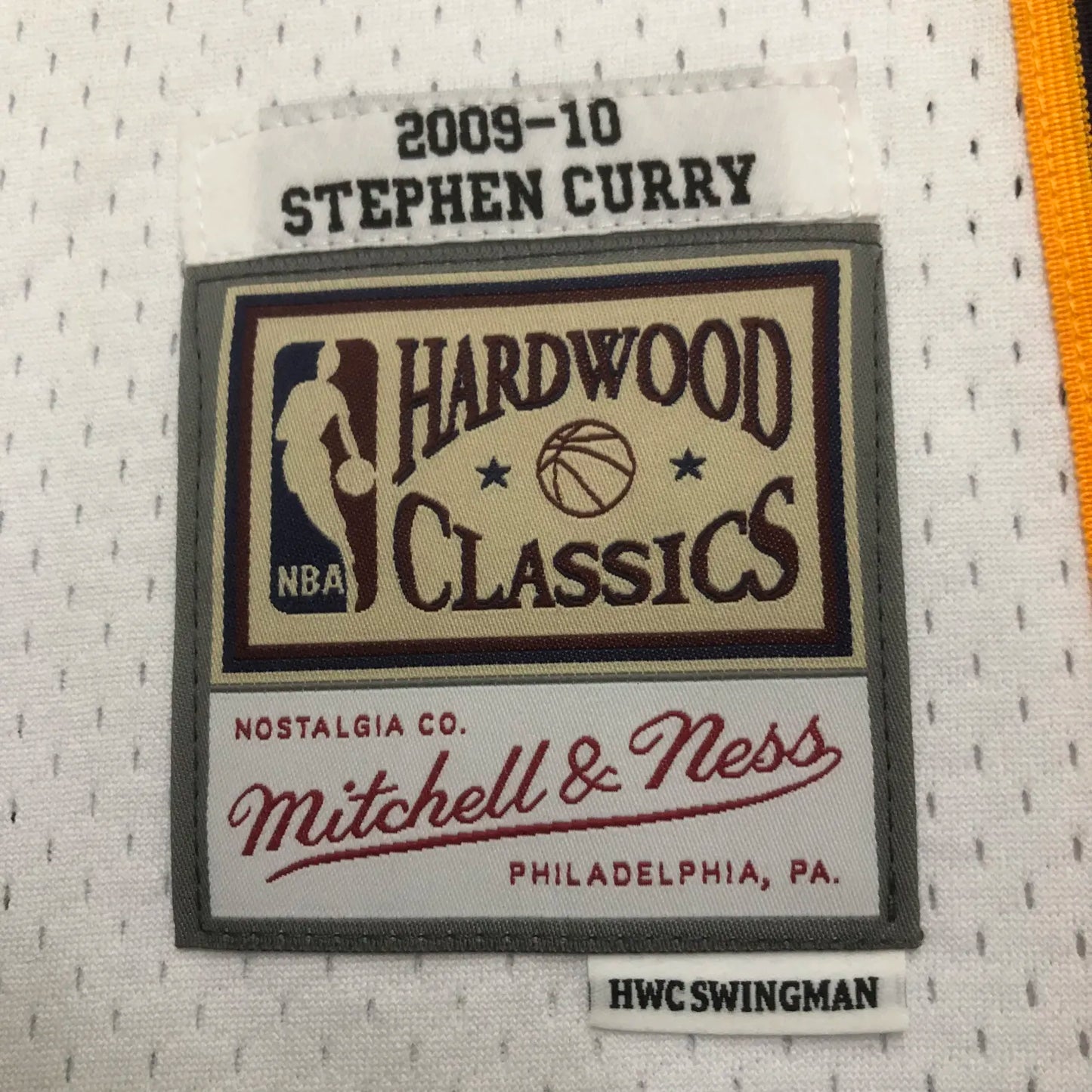 M&N 09-10 WARRIORS SW White 30#CURRY