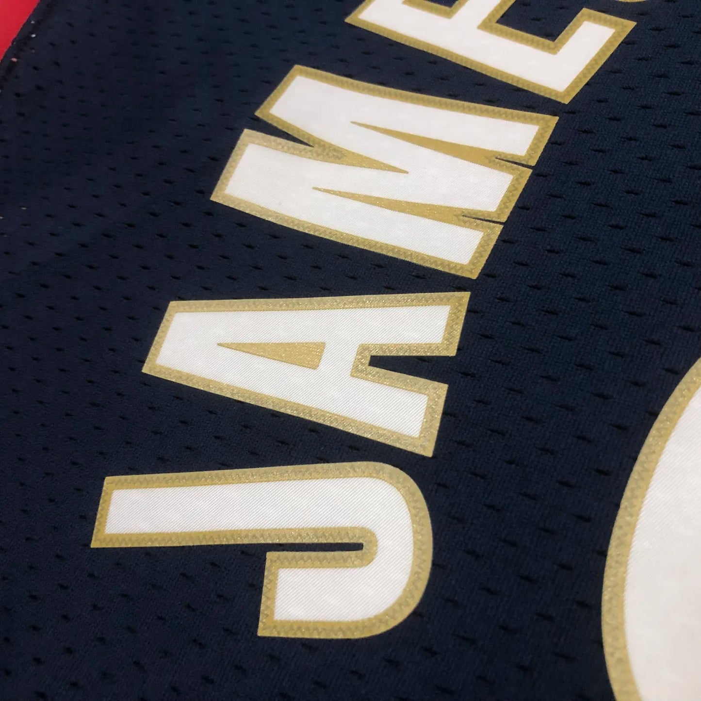 M&N 08-09 Cleveland Cavaliers SW Blue 23# JAMES
