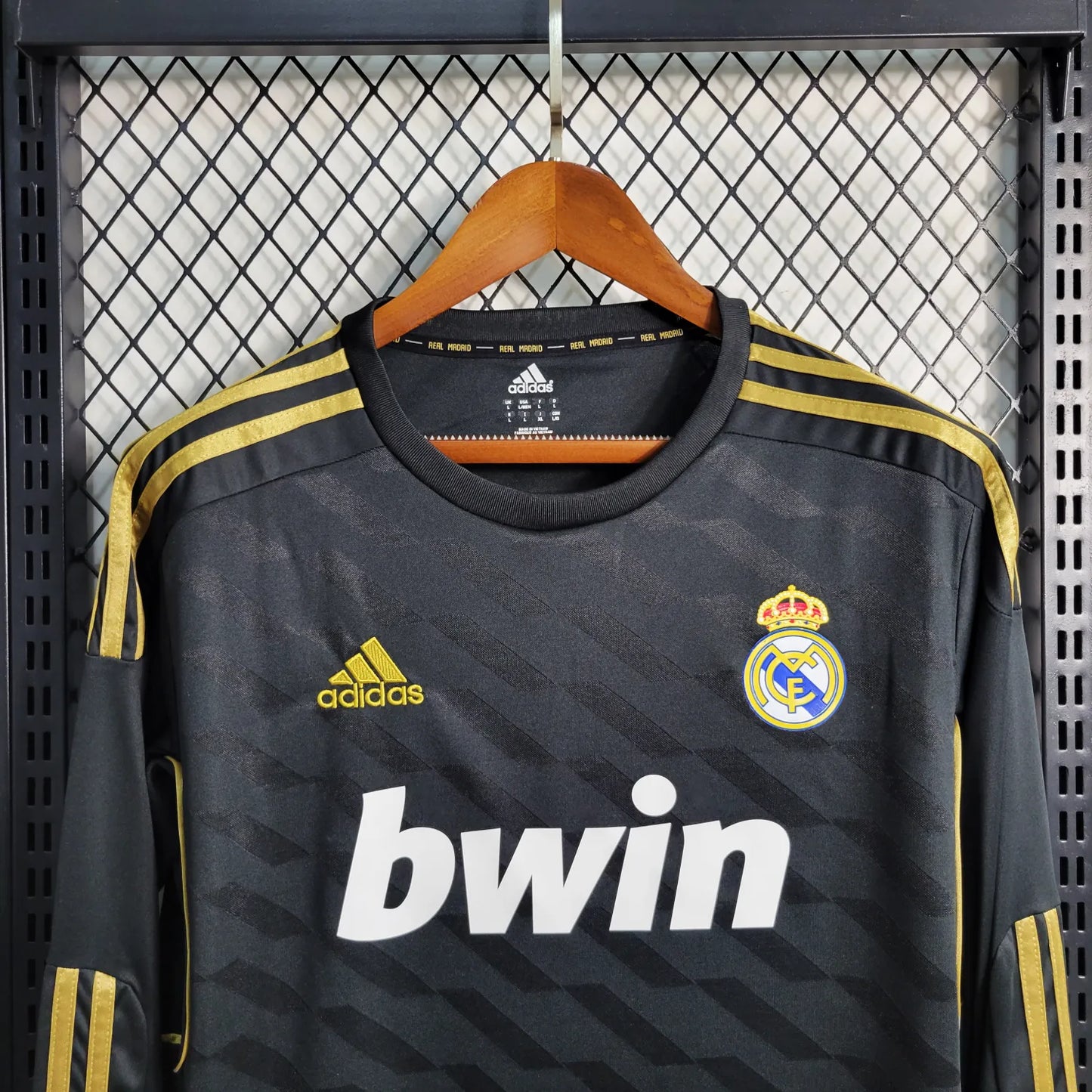 11-12 Real Madrid Away Retro Long Sleeve Jersey
