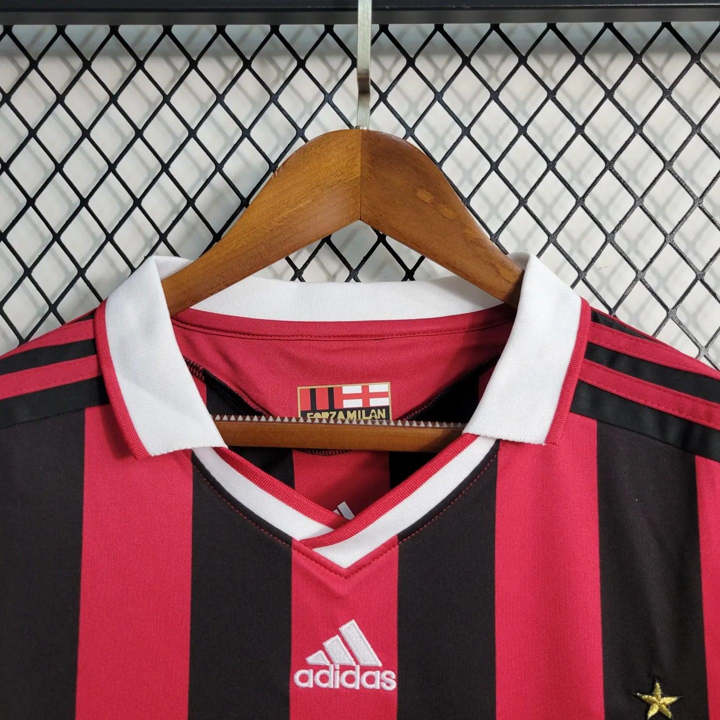09-10 AC Milan Home Retro Long Sleeve Jersey
