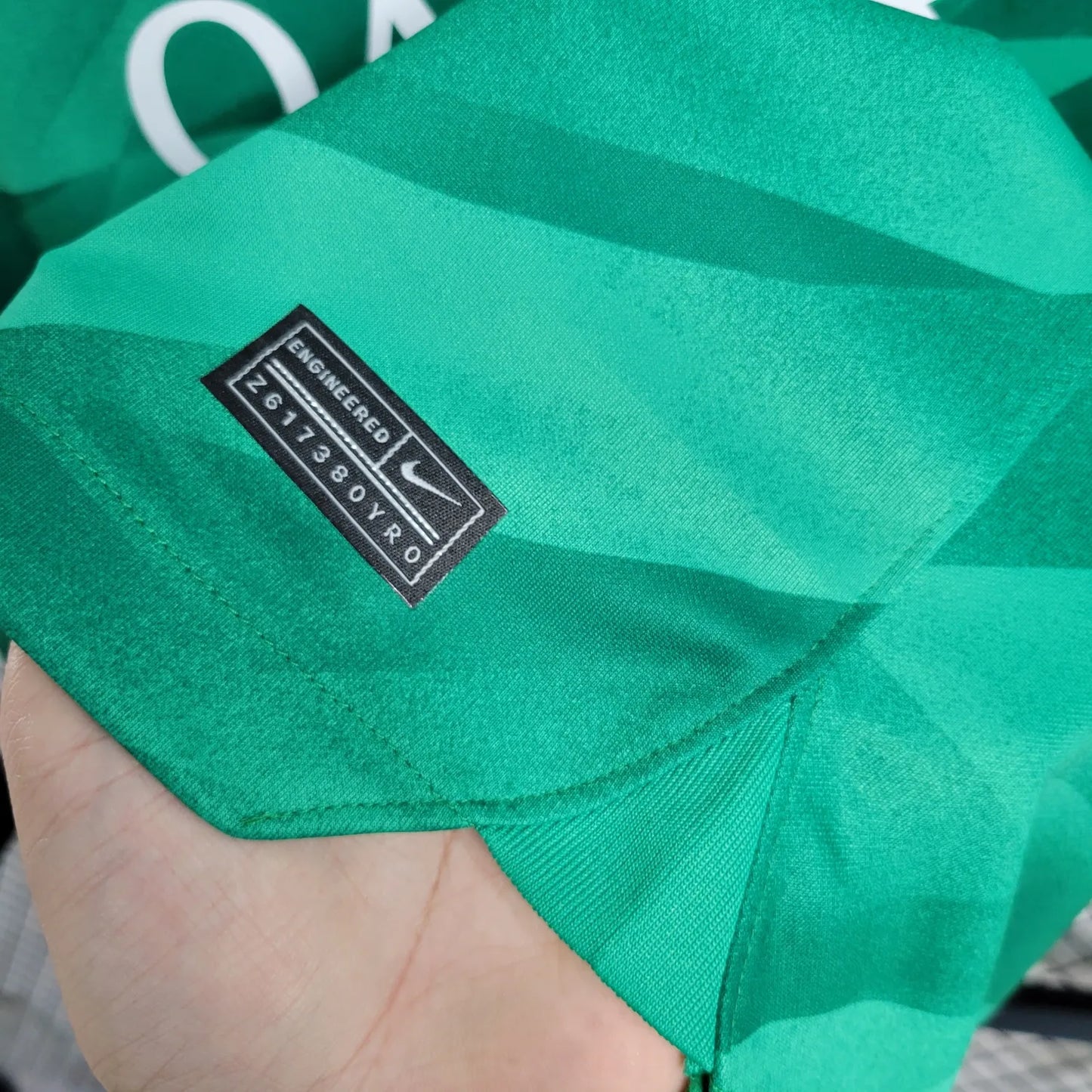 23-24 PSG Green GoalKeeper Long Sleeve Jersey