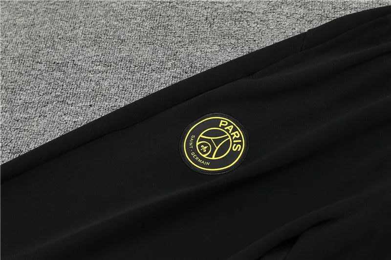 23-24 PSG-Jordan Black Jacket Tracksuit