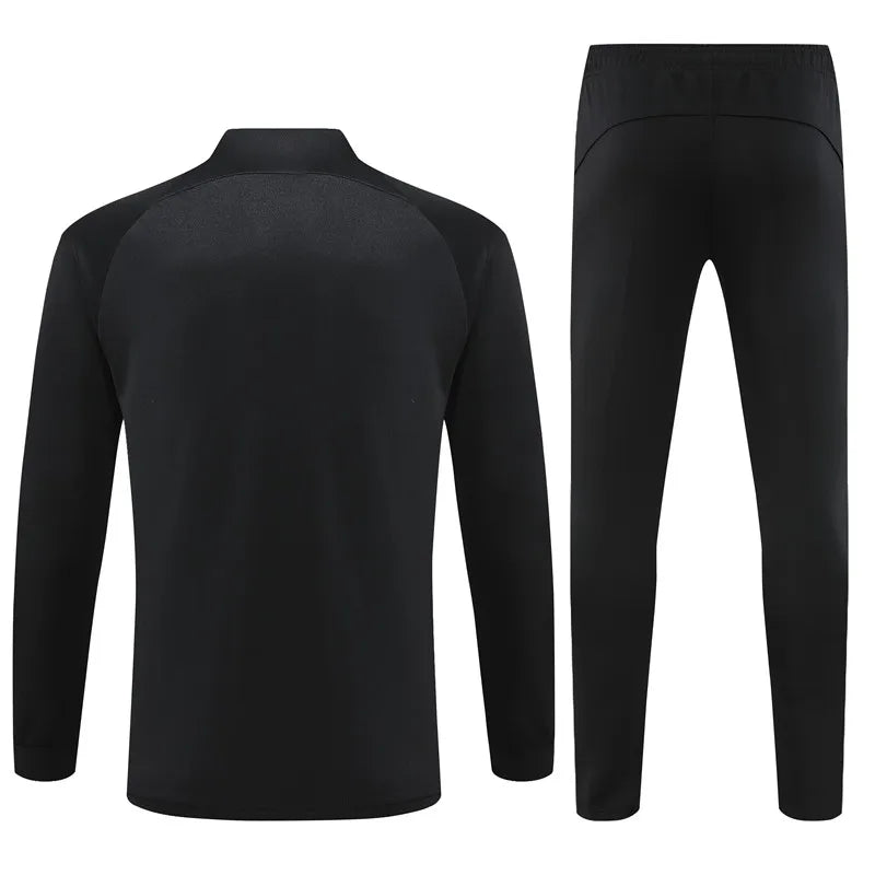 23-24 PSG-Jordan Black Jacket Tracksuit