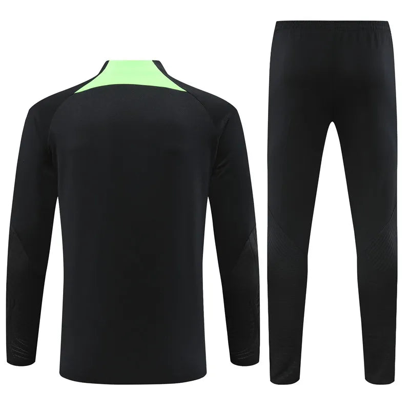 23-24 Liverpool Black Fas version Training suit