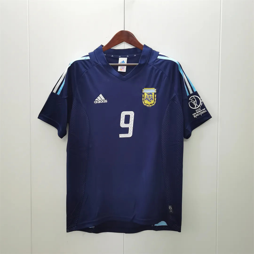 2002 Argentina Away Retro Jersey