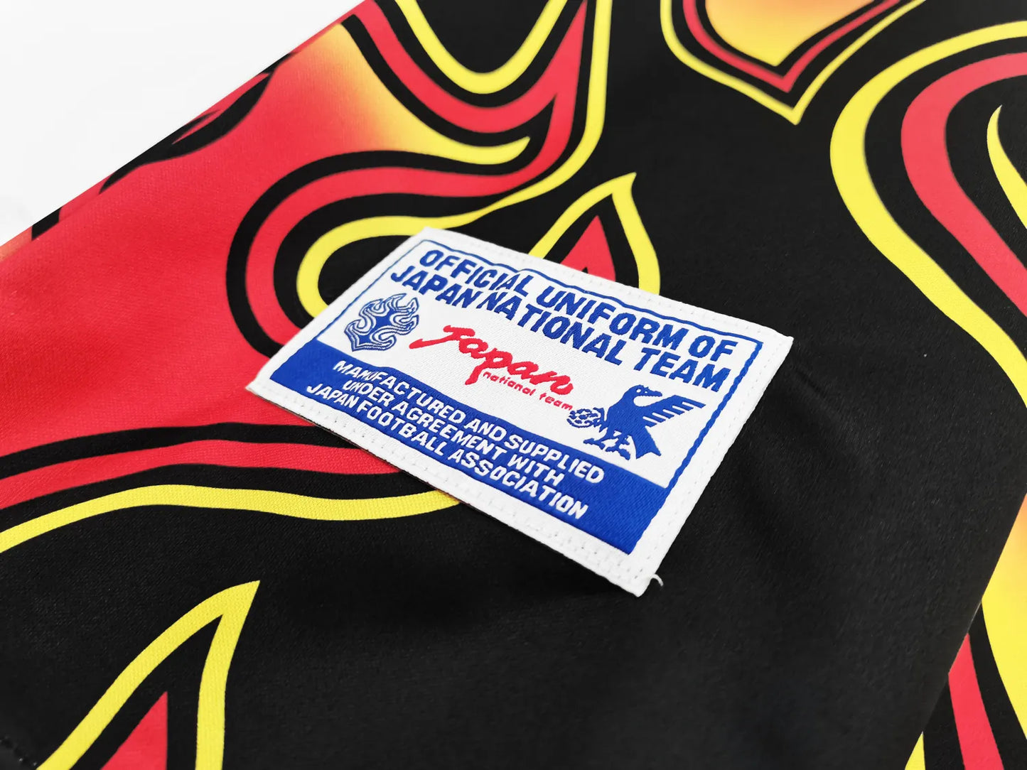 1998 Japan Red Flame Goalkeeper Retro Long Sleeve Jersey