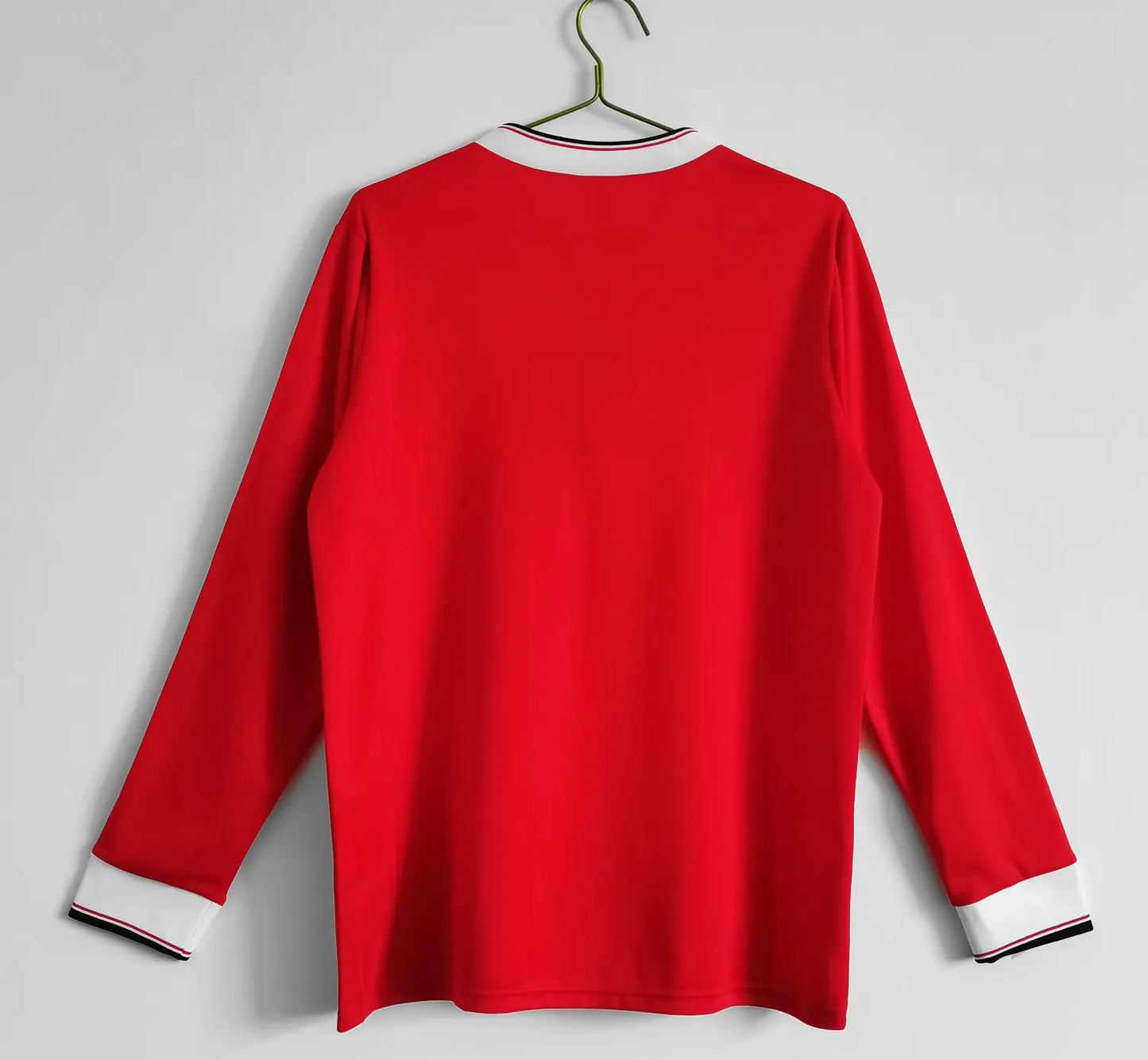 1983 Manchester United Home Long Sleeve Retro Jersey