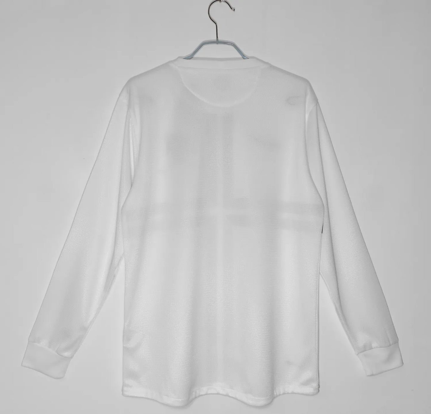 2012 Portugal White Long Sleeve Retro Jersey