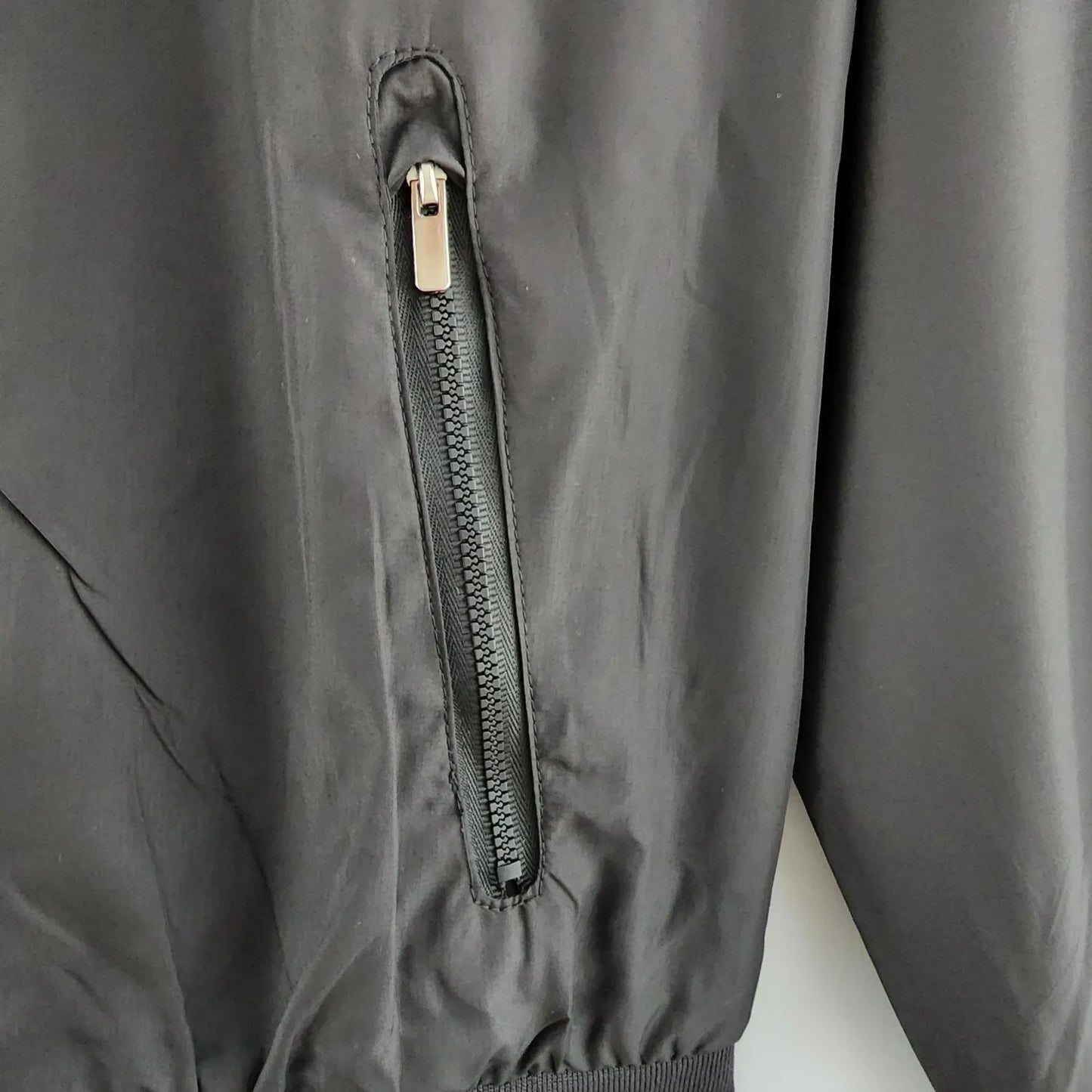 PSG Black Windbreaker
