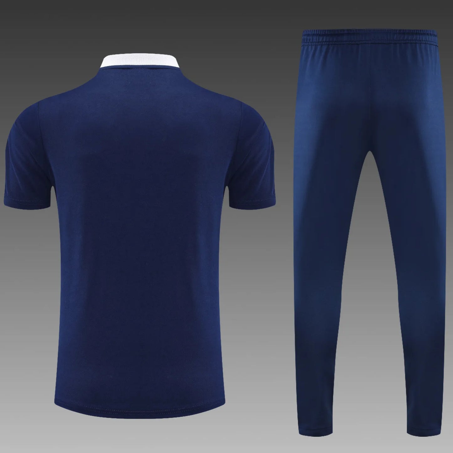 Lyon POLO dark blue Short Sleeve Suit