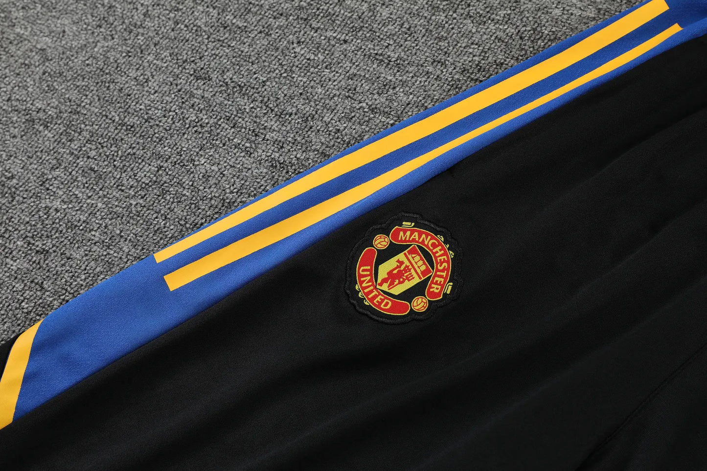 Manchester United POLO Blue Short Sleeve Suit