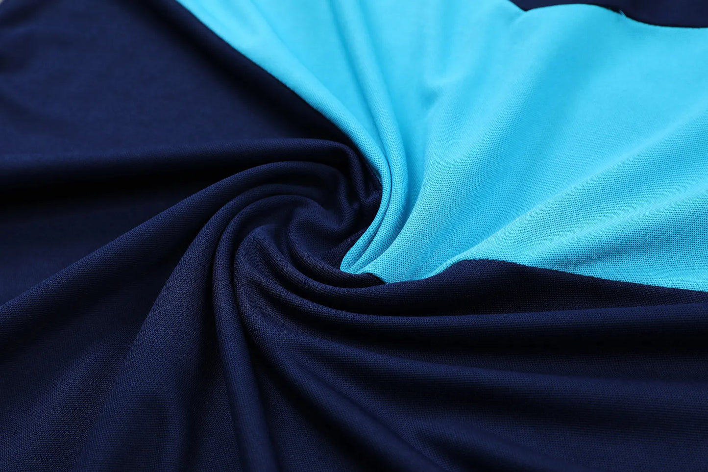 Marseille POLO kit royal blue Short Sleeve Suit