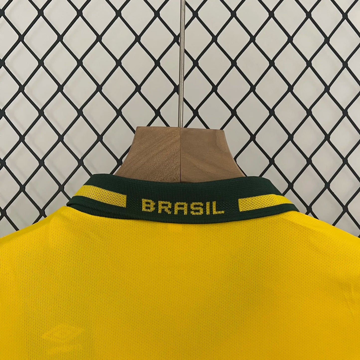 Retro 93-94 Brazil Home Kids Kit