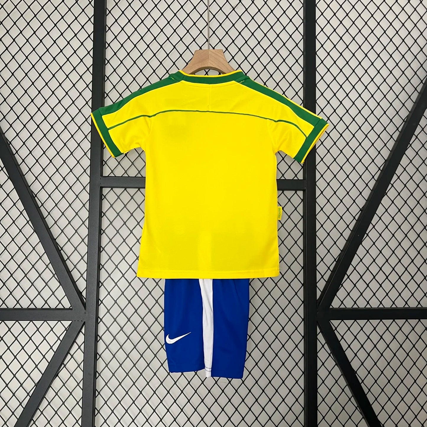 Retro1998 Brazil Home Kids Kit