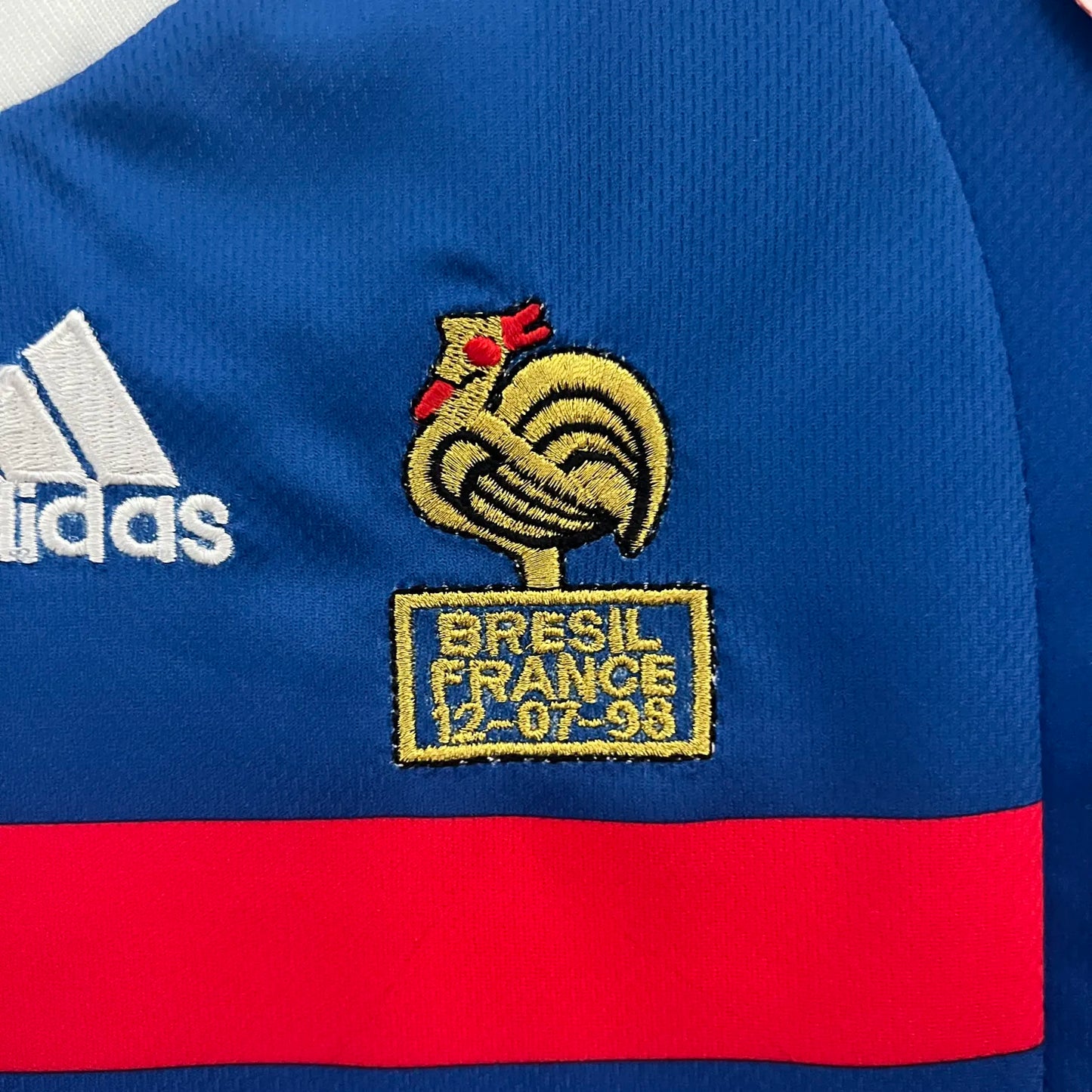 Retro 1998 France Home Kids Kit