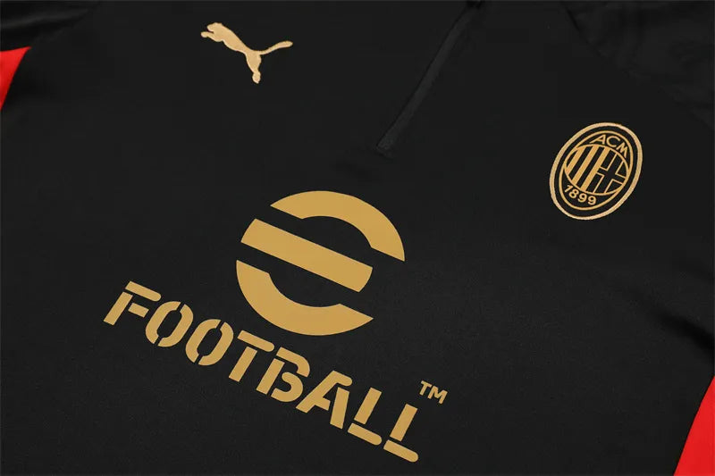 24-25 AC Milan Black Training Suit