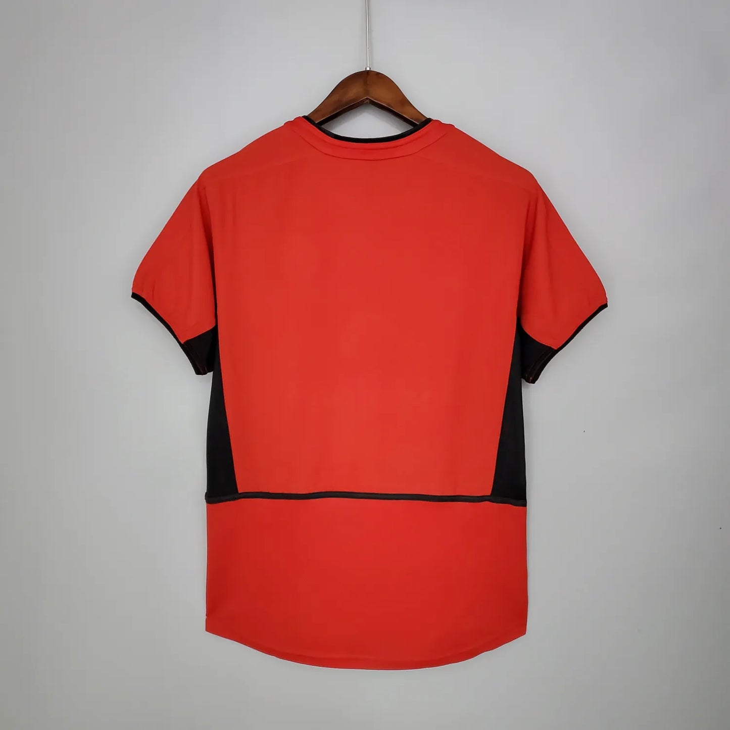 02-04 Manchester United Home Red Retro Jersey