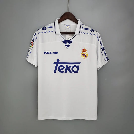 96-97 Real Madrid Home Retro Jersey