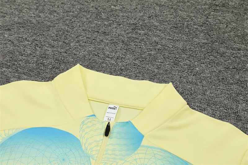 24-25 Manchester City Yellow Training Suit