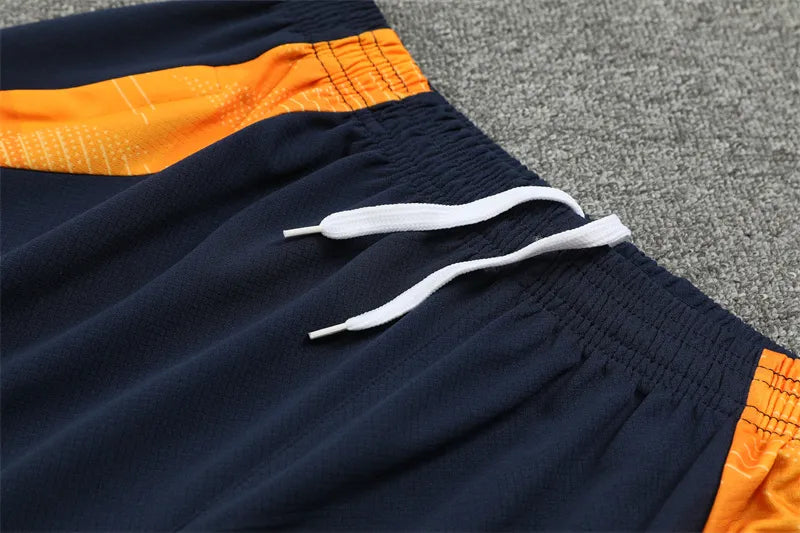 24-25 Real Madrid White Short Sleeve Training Suit