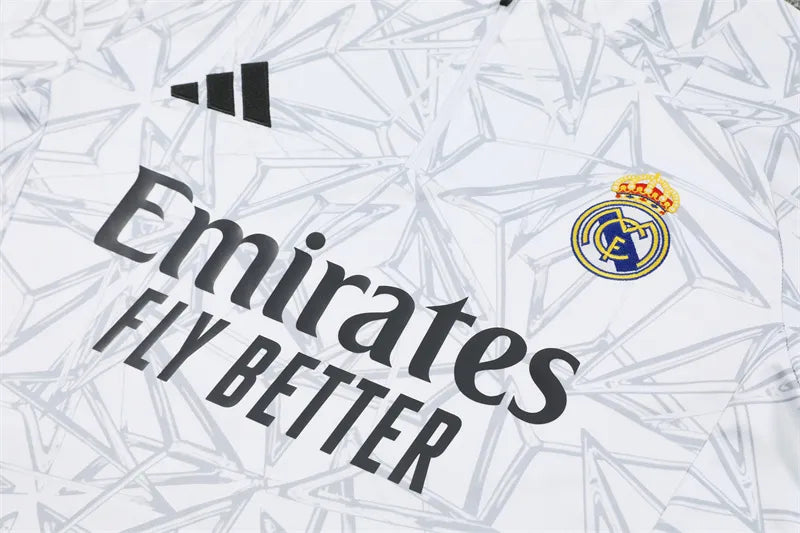24-25 Real Madrid White Training Suit