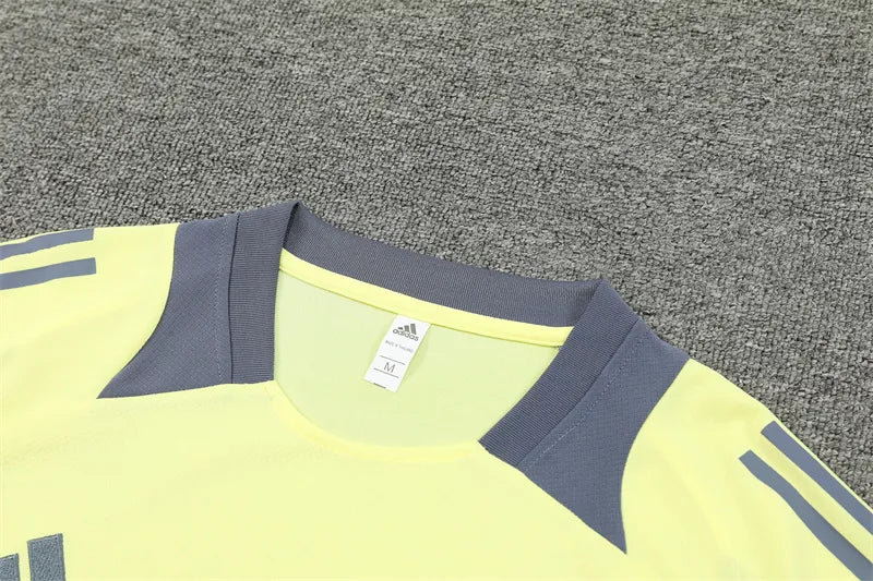 24-25 AX Yelllow Short Sleeve Training Suit