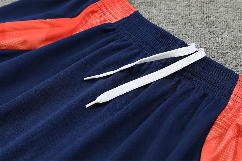 24-25 Manchester United Orange Short Sleeve Training Suit
