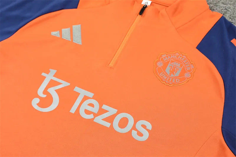24-25 Manchester United Orange Training Suit