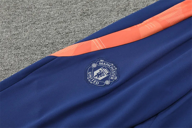 24-25 Manchester United Blue Training Suit
