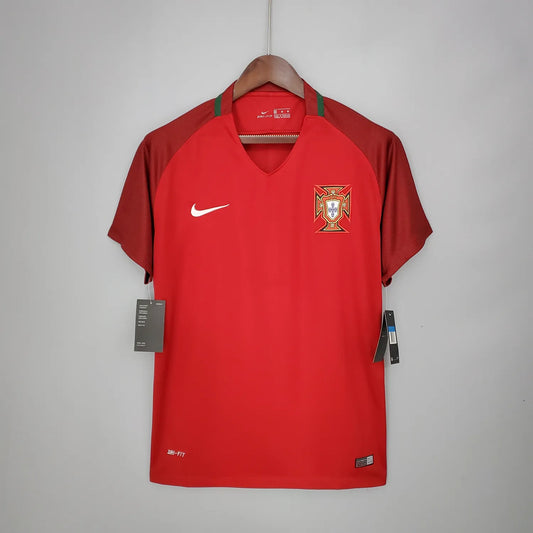 2018 Portugal Home Retro Jersey