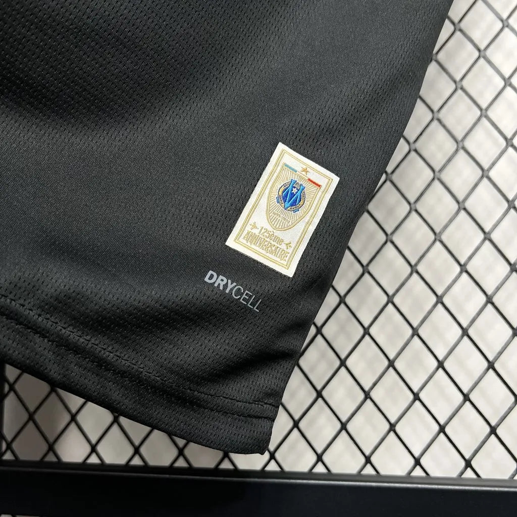 24-25 Olympique Marseille 125th Anniversary Black Fans Jersey
