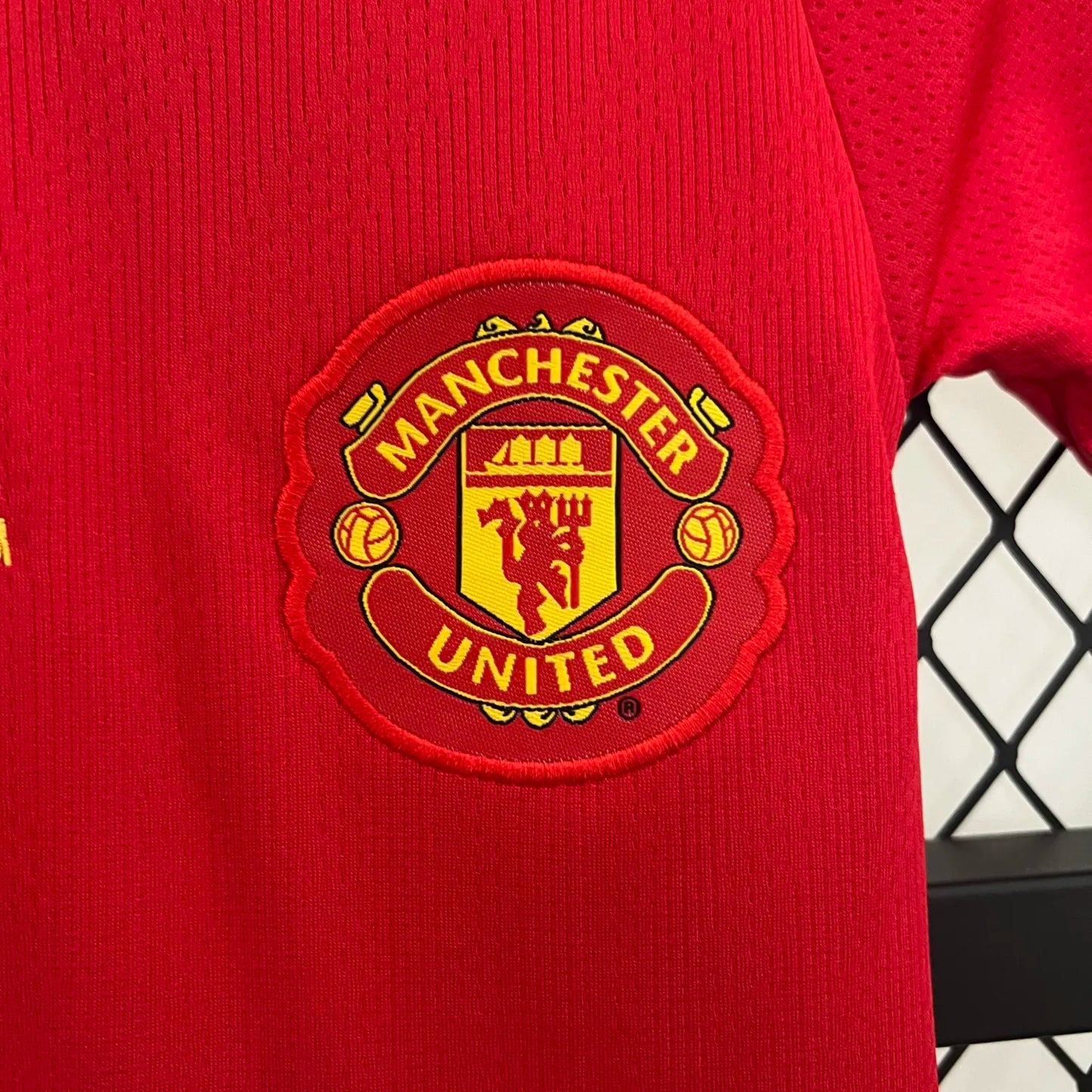 Retro 07-08 Manchester United Home Champions League Kids Kit